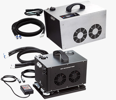 ポータブル冷却（チィラー）システム（AC100V用、DC12V用）